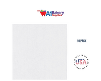 Deli Sandwich Wraps Basket Liners and Food Wrapping Liner Papers by A1 Bakery supplies of 10 pack (White)