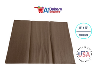 Chocolate Brown 15 Inch x 20 Inch - 100 Sheets