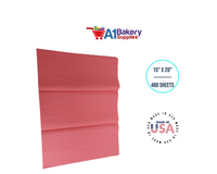 Coral Pink Color Gift Wrap Tissue Paper 15 Inch x 20 Inch - 480 Sheets Pack