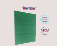 Festive Gren Tissue Paper Squares, Bulk 100 Sheets, Premium Gift Wrap and Art Supplies for Birthdays, Holidays, or Presents by A1BakerySupplies, Large 15 Inch x 20 Inch