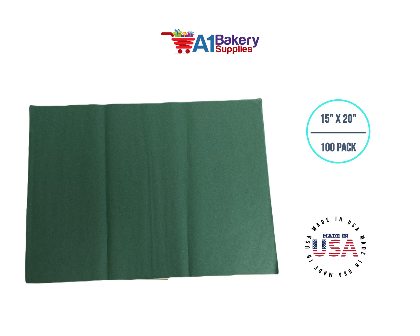 Forest Green Tissue Paper