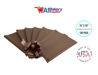 Chocolate Brown 15 Inch x 20 Inch - 100 Sheets