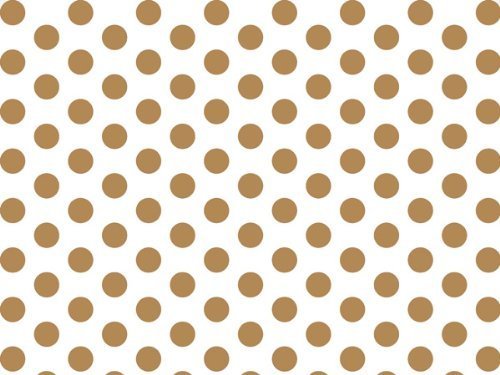 Gold Polka Dot Tissue Paper