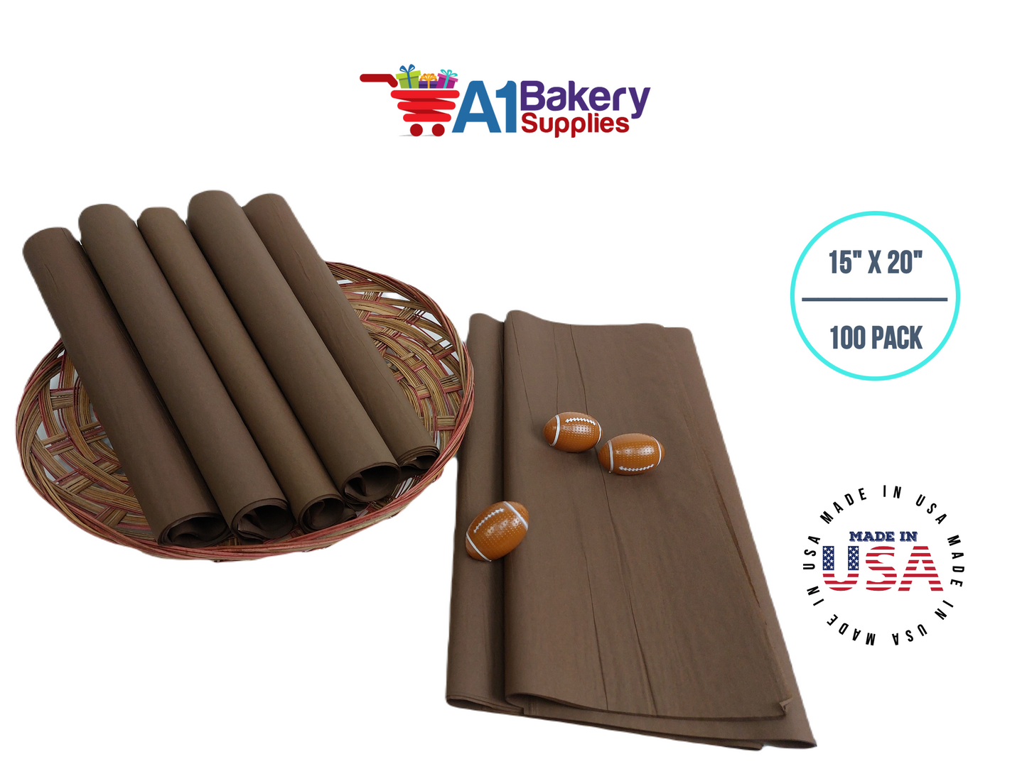 Chocolate Brown Tissue Paper