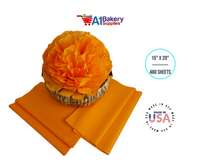 Tangerine Light Orange Bulk Tissue Paper 15 Inch x 20 Inch - 480 Sheets