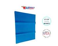 Brilliant Blue Color Tissue Paper 15 Inch x 20 Inch - 480 Sheets