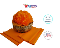 Tangerine Light Orange Bulk Tissue Paper 15 Inch x 20 Inch - 480 Sheets