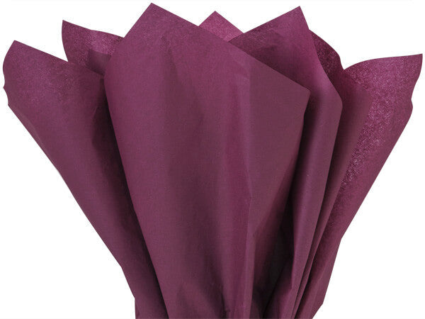 Dark Burgundy Bulk Tissue Paper