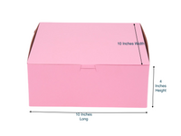 Pink Cake Box Bakery Box