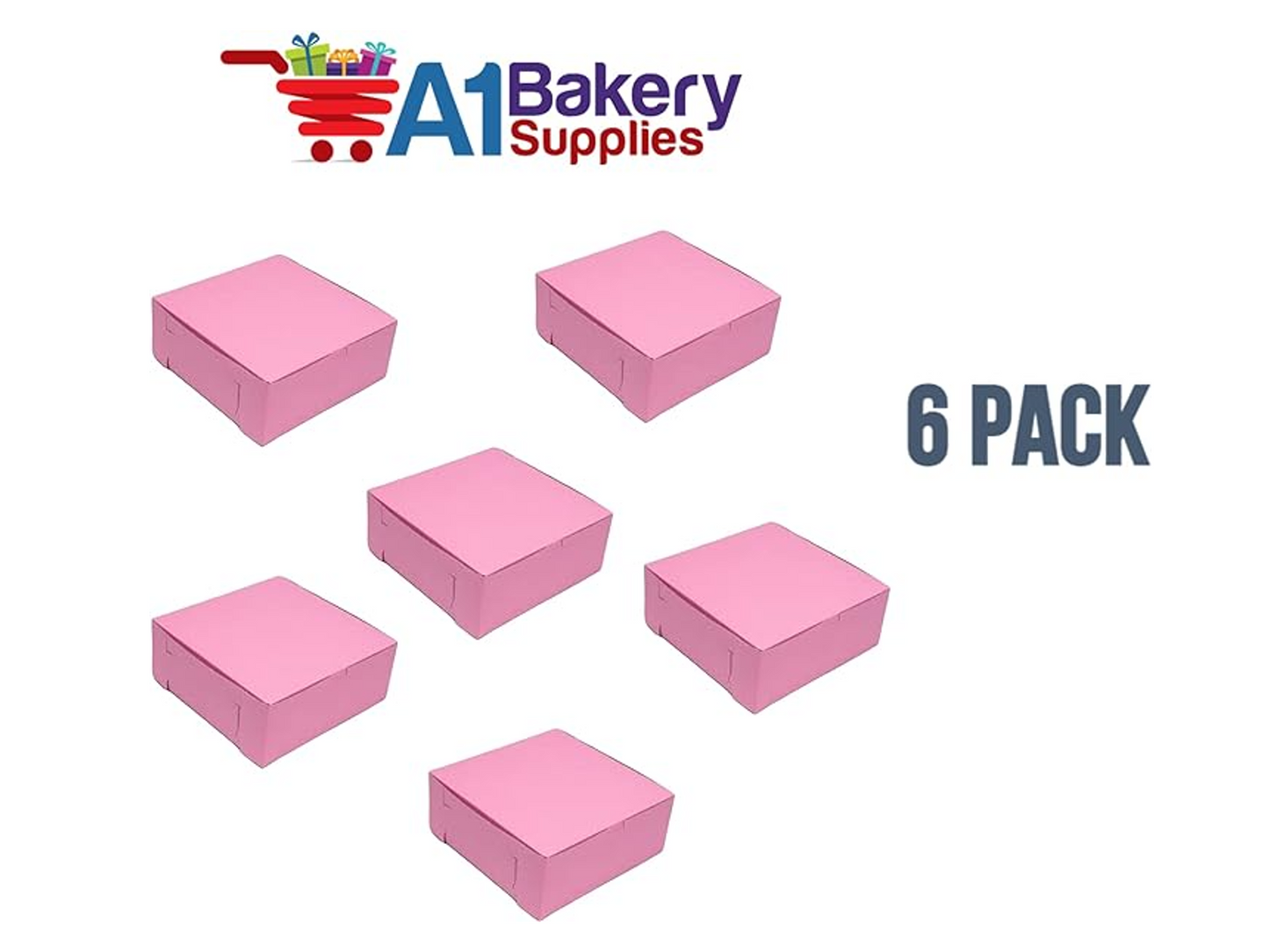 Pink Cake Box Bakery Box