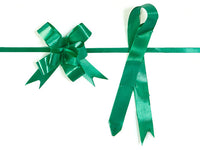Emerald Green 4" Butterfly pull bows of 10 Pack by A1 Bakery supplies