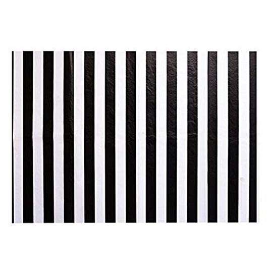 Bw Stripe Tissue Paper 20x30 Inch