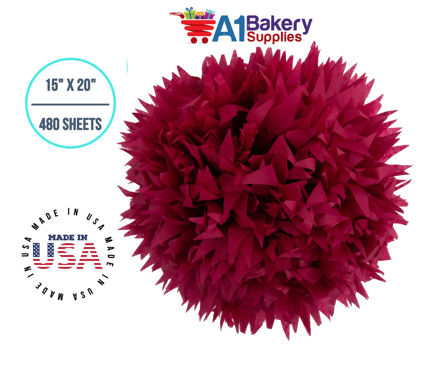 Cranberry Tissue Paper