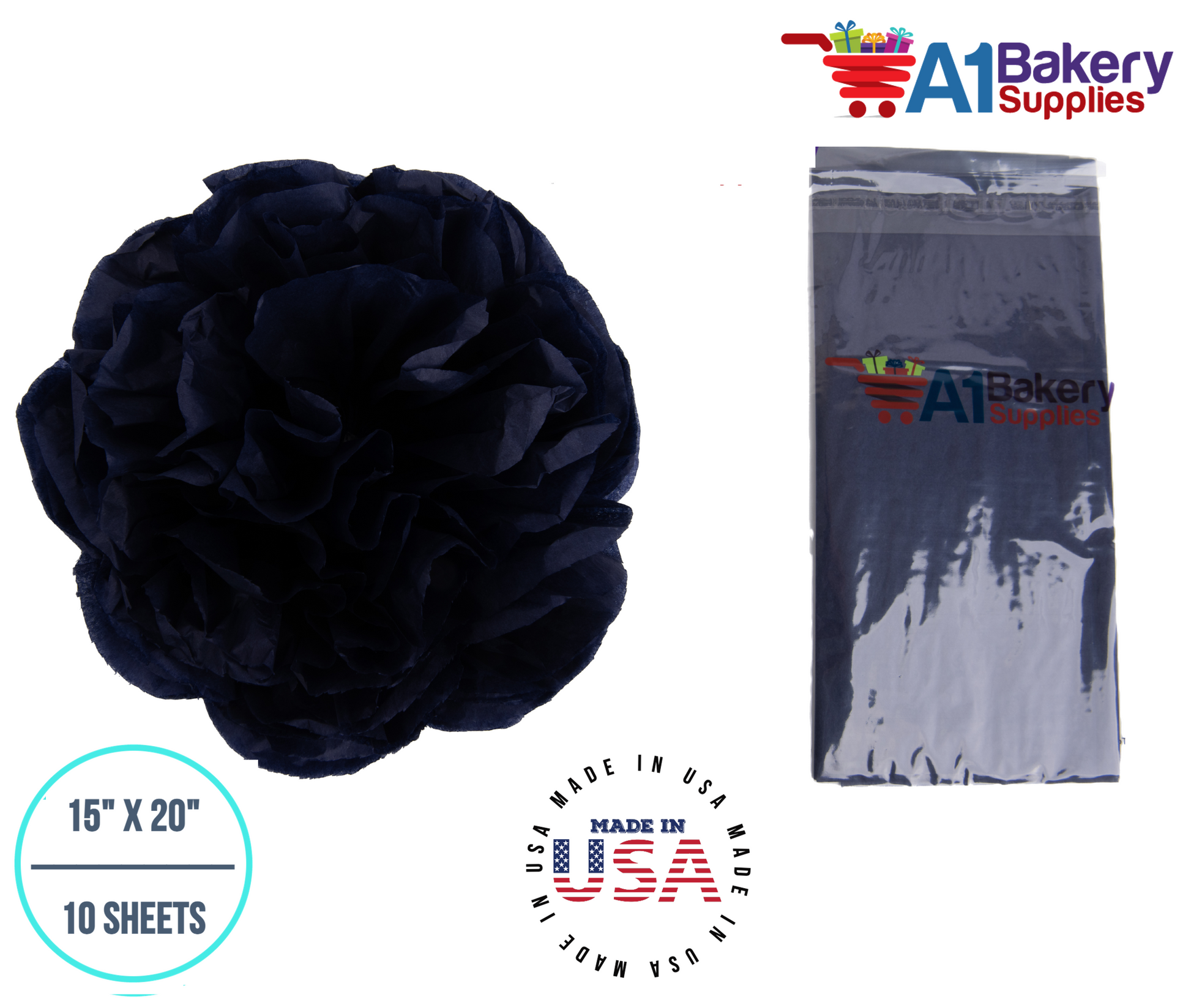 Black Tissue Paper