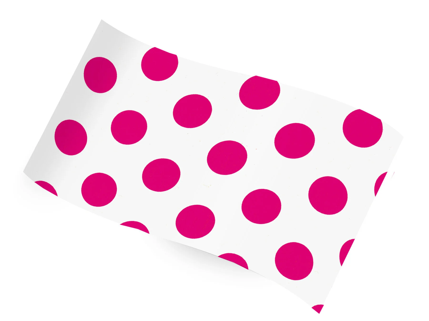 Hot Pink Polka Dot Tissue Paper 20x30 Inch