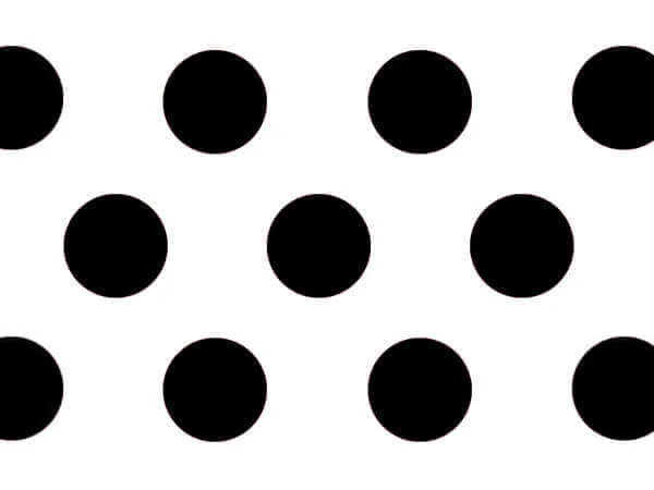 Large Black Polka Dot Tissue Paper 20x30 Inch