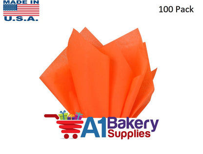 Orange Tissue Paper