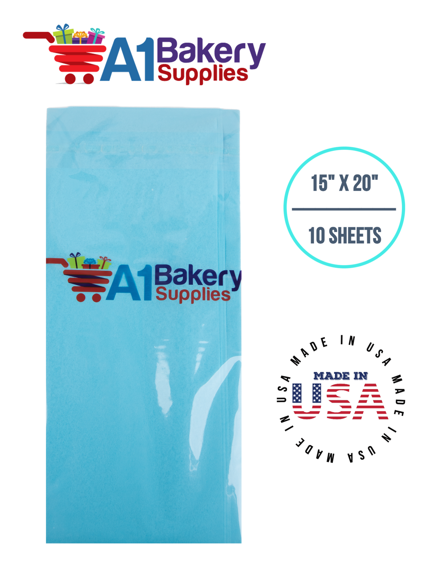 Oxford Blue Tissue Paper