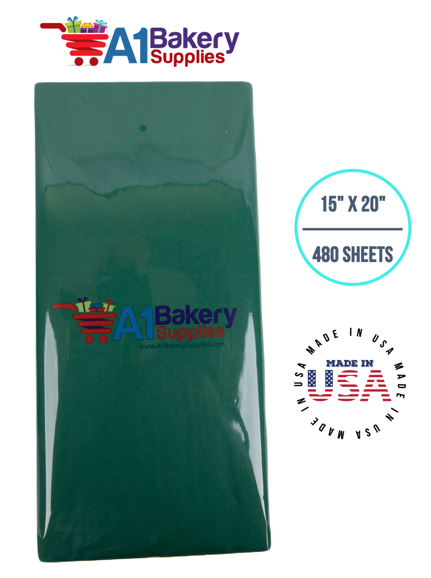 Emerald Green Tissue Paper