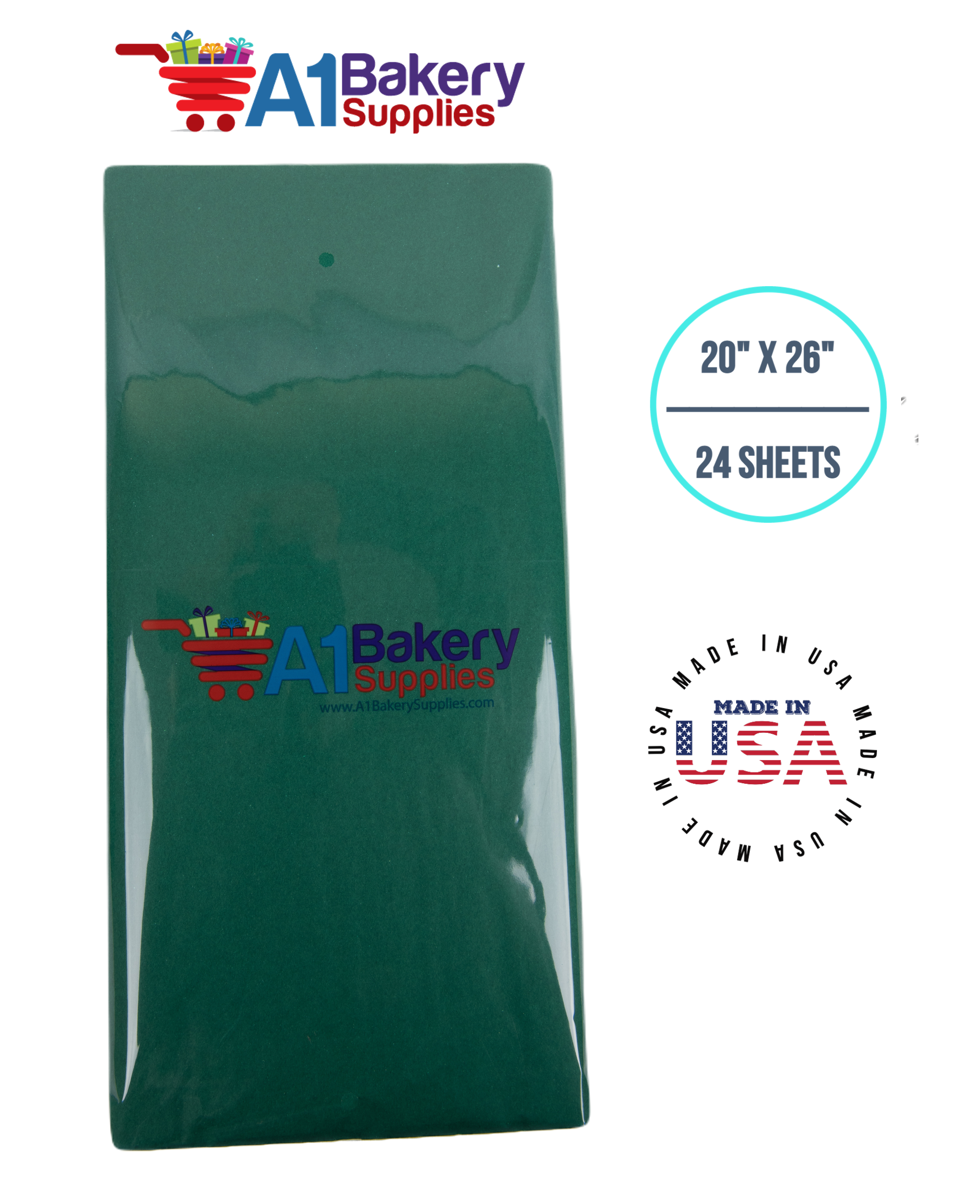 Emerald Green Tissue Paper