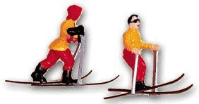 A1 Bakery Supplies 1 Pack Cake Decorations — 8 piece Skiers Set Themed Cake & Cupcake Topper Figurines for Birthdays, Baby Showers, Holidays & Parties — Bakery-Quality Reusable, USA Brand