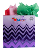 Plum Tissue Paper Squares, Bulk 100 Sheets, Premium Gift Wrap and Art Supplies for Birthdays, Holidays, or Presents by A1BakerySupplies, Medium 15 Inch x 20 Inch