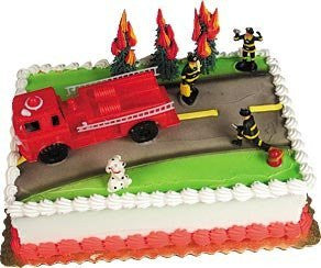 Cake Decorating Kit CupCake Decorating Kit (Fire Truck)