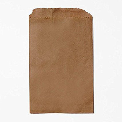 Kraft Flat Merchandise Bags, Medium, 200 Pack - 10"x13"