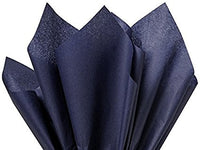 Dark Navy Blue Color Tissue Papar 15 Inch x 20 Inch - 100 Sheets