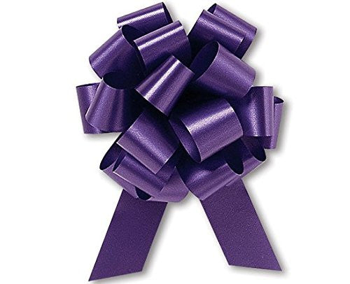 Gift Wrap Christmas Wedding Gift Wrap Pull Bows Large Pull String Bows 5.5 Inch 20 Loop - Set of 50