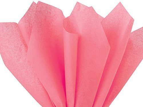 Coral Rose Color Gift Wrap Tissue Paper 15 Inch x 20 Inch  - 480 Sheets Pack