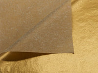 Gold Metallic Color Tissue paper - One sided 20 In X 30 In - 10 Pack