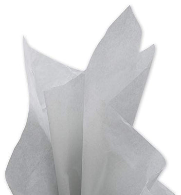 Gray Bulk Tissue Paper 15 Inch x 20 Inch - 100 Sheets