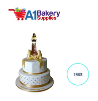 A1BakerySupplies Bridesmaid - Brown - A.A. 1 pack Wedding Accessories for Birthday Cake Decorations and Marriages