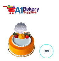 A1BakerySupplies Clear Shell 1 pack Wedding Accessories for Birthday Cake Decorations and Marriages
