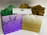 White Men's Tie Gift Boxes Socks Gift Boxes 10 pack with Gold Bow Pre-Tied String