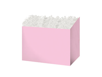 6 Pack Basket Gift Box Decorative Basket Gift Box Solid Pink Color Small Size