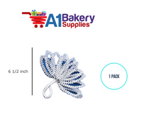 A1BakerySupplies Pearl Leaf On Wire 1 pack Wedding Accessories for Birthday Cake Decorations and Marriages