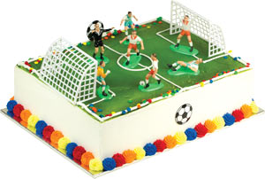 Soccer Match Kit Cake Decorating Kit CupCake Decorating Kit
