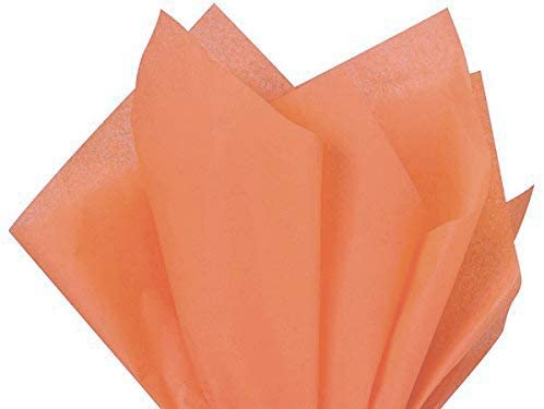 Terra Cotta Tissue Paper Squares Bulk  24 Sheets Premium Gift Wrap and Art Supplies for Birthdays Holidays or Presents by A1 Bakery Supplies Small 20 Inch x 26 Inch