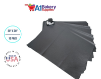 Black Bulk Tissue Paper 20 Inch x 30 Inch - 10 Sheets premium Tissue Paper